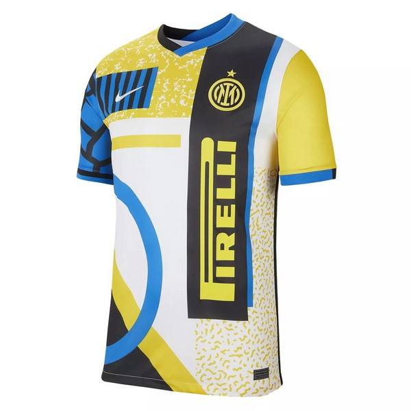 Maillot Football Inter Milan 4ª 2020-21 Jaune